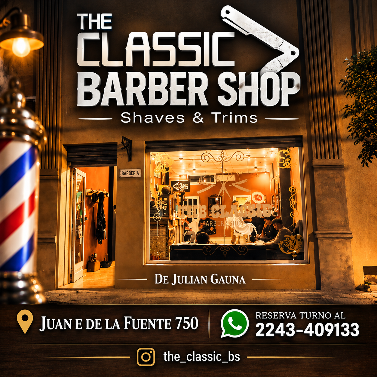 THE CLASSIC BARBER SHOP